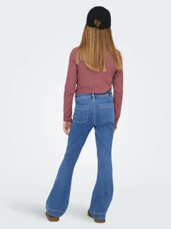 KOGMADISON Hohe Taille Flared Jeans