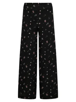KOGNANCY Weiter Beinschnitt Hose mit weitem Beinschnitt