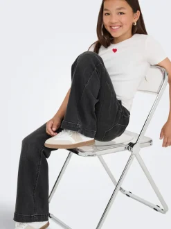 KOGNEW Weiter Beinschnitt Jeans