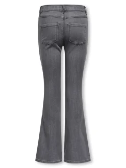 KOGRAIN Mittlere Taille Flared Jeans