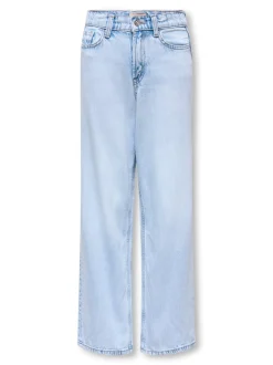 KOGSILKY Hohe Taille Weiter Beinschnitt Jeans