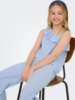 KOGSMILLA Gerade geschnitten Hose mit weitem Beinschnitt