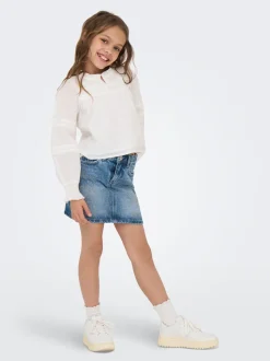 KOGSTELLA Denim Jeansrock Kurzer Rock