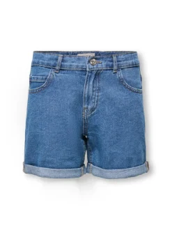 KOGVEGA Normal geschnitten Jeans-Shorts
