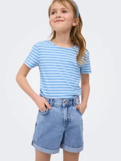 KOGVEGA Normal geschnitten Jeans-Shorts