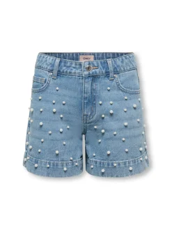 KOGVERA Mittlere Taille Normal geschnitten Jeans-Shorts