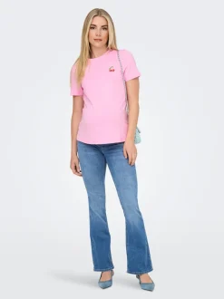 OLMBLUSH Mittlere Taille Flared Jeans