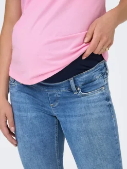 OLMBLUSH Mittlere Taille Flared Jeans