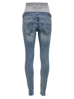 OLMBLUSH Mittlere Taille Skinny Fit Knöchellang Jeans