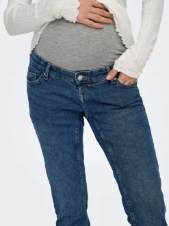 OLMBLUSH Mittlere Taille Skinny Fit Knöchellang Jeans
