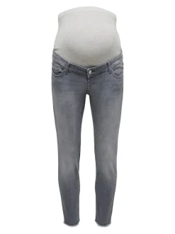 OLMBLUSH Mittlere Taille Skinny Fit Knöchellang Jeans
