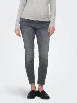 OLMBLUSH Mittlere Taille Skinny Fit Knöchellang Jeans