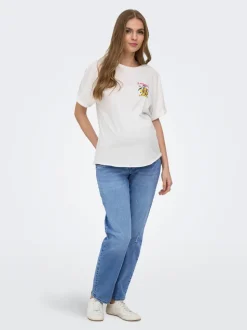 OLMEMILY Gerade geschnitten Knöchellang Jeans