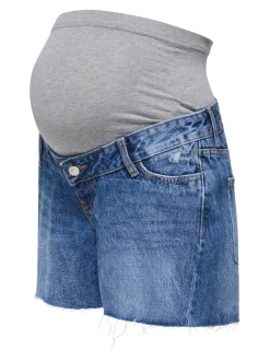 OLMGABI Mittlere Taille Normal geschnitten Jeans-Shorts