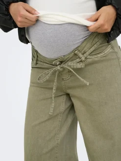 OLMGIANNA Mittlere Taille Gerade geschnitten Jeans