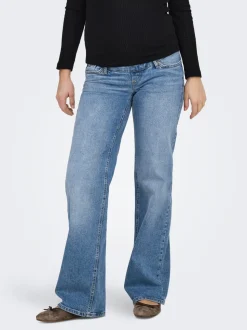 OLMJUICY Hohe Taille Gerade geschnitten Jeans