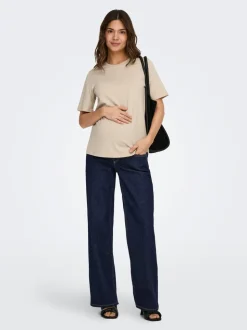OLMJUICY Hohe Taille Gerade geschnitten Jeans