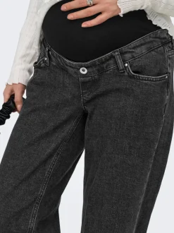 OLMJUICY Hohe Taille Gerade geschnitten Jeans