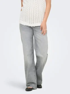 OLMJUICY Hohe Taille Weiter Beinschnitt Jeans