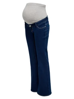 OLMLANA Hohe Taille Retro-Fit, ausgestellt Jeans