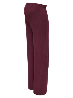 OLMLOLA Normal geschnitten Hose mit weitem Beinschnitt