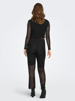 OLMLOURA Weiter Beinschnitt Hose mit weitem Beinschnitt