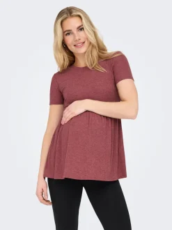 OLMMALAYA Top mit Schößchen