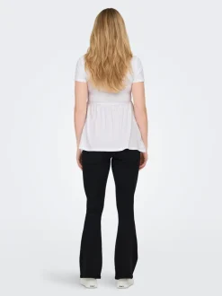 OLMMALAYA Top mit Schößchen