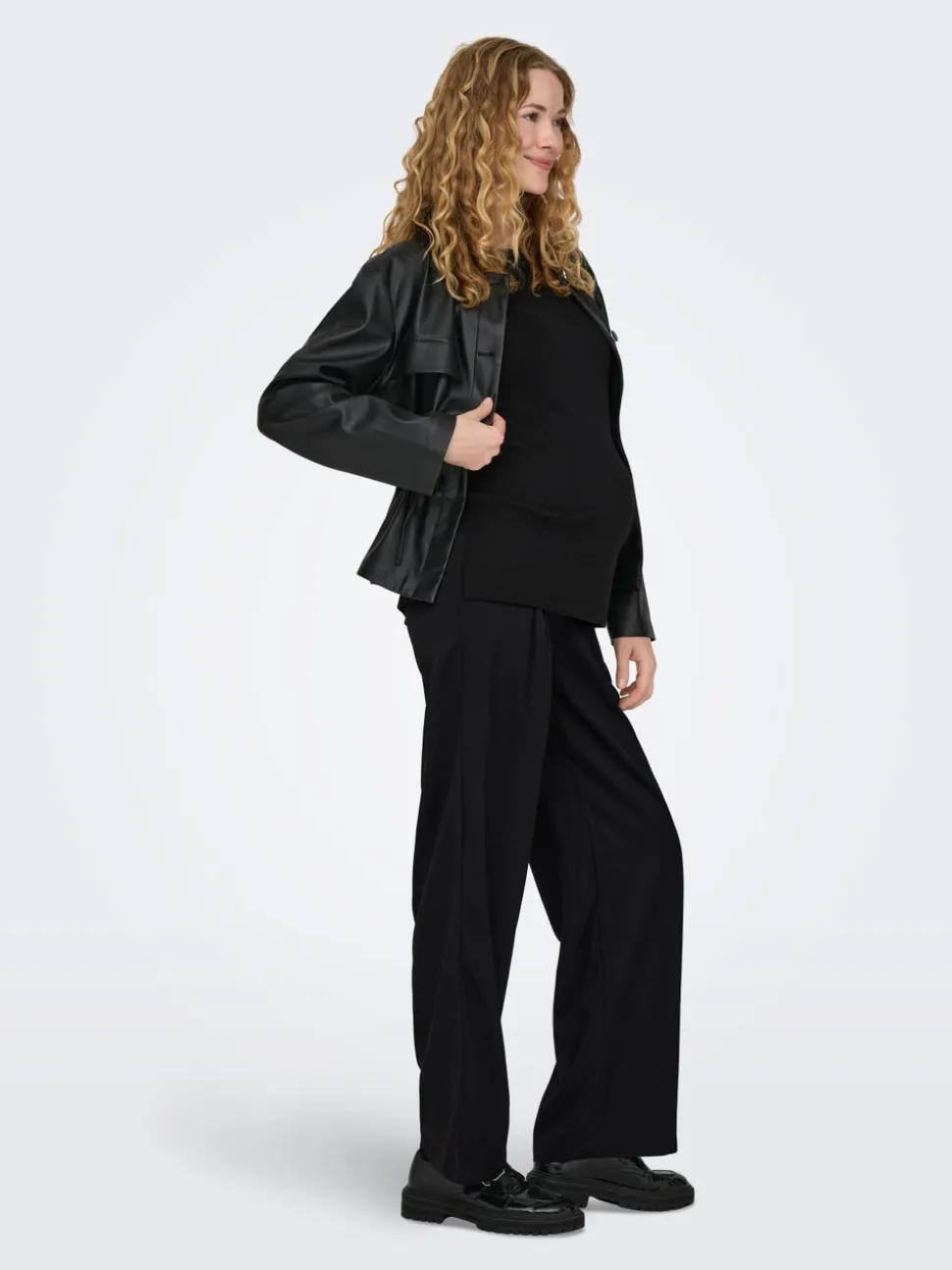 OLMpleat straight fit suit pant