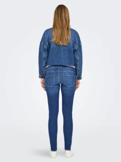 OLMROSE Hohe Taille Skinny Fit Jeans