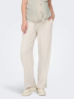 OLMSIESTA Gerade geschnitten Leinen Hose