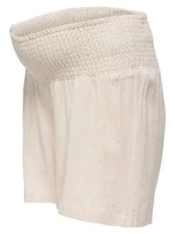 OLMSIESTA Mittlere Taille Normal geschnitten Leinen Shorts