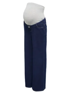 OLMSNOW Hohe Taille Weiter Beinschnitt Jeans