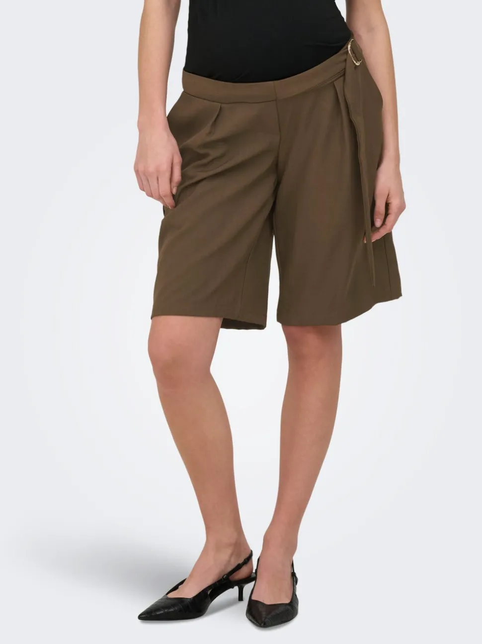 OLMVICTORIA Hohe Taille Normal geschnitten Shorts