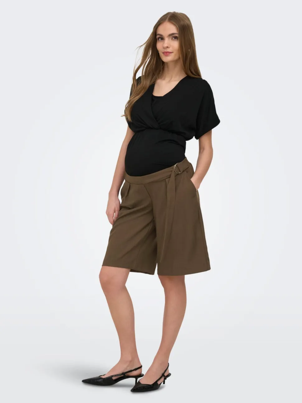OLMVICTORIA Hohe Taille Normal geschnitten Shorts