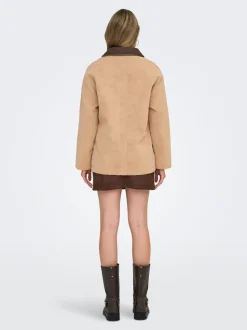 ONLAGGIE Jacke aus Wildleder