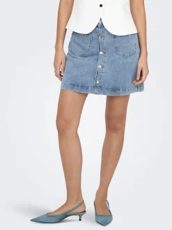 ONLAMAZING Denim Jeansrock Kurzer Rock