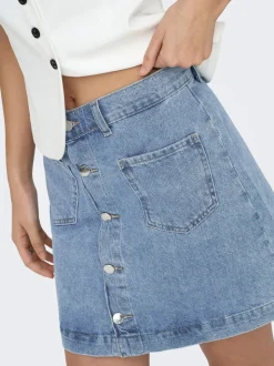 ONLAMAZING Denim Jeansrock Kurzer Rock