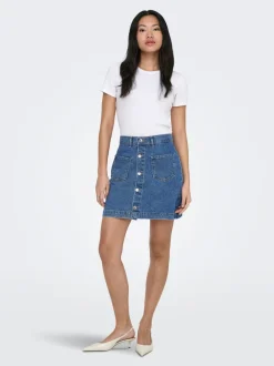 ONLAMAZING Denim Jeansrock Kurzer Rock