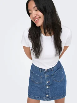 ONLAMAZING Denim Jeansrock Kurzer Rock