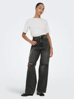 ONLAMBER Niedrige Taille Baggy Fit Jeans