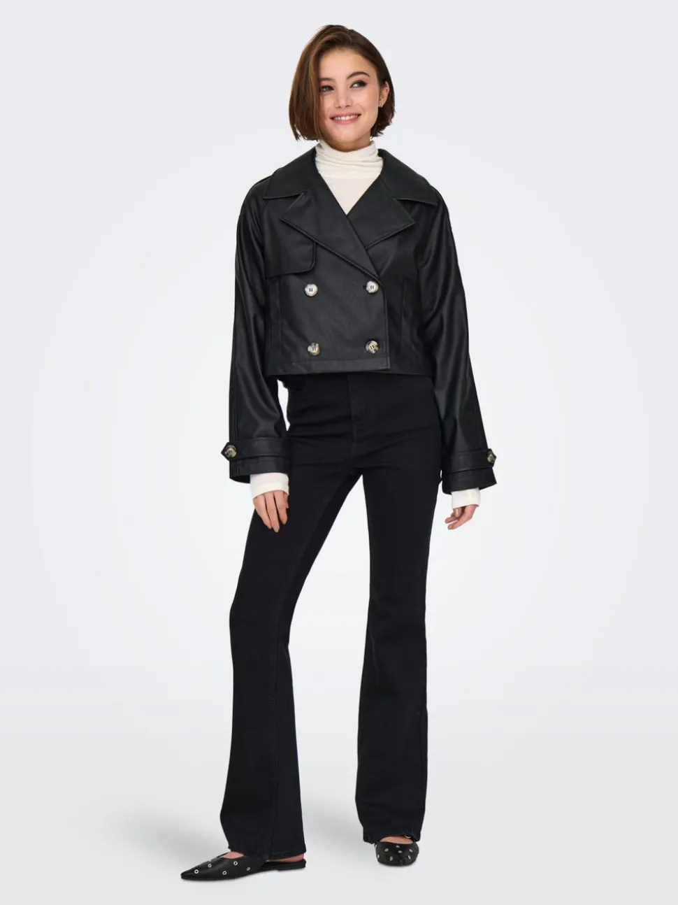 ONLAMIA Kunstlederjacke