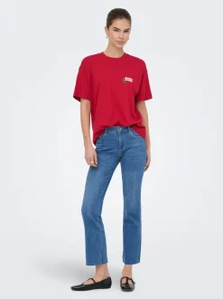 ONLANN-KENYA Mittlere Taille Flared Jeans