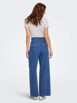 ONLARLENE Hohe Taille Weiter Beinschnitt Jeans