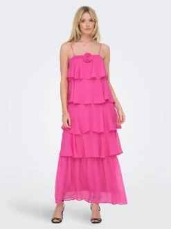 ONLASTA Langes Kleid
