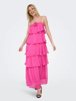 ONLASTA Langes Kleid