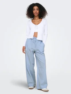 ONLAUGUSTA Normal geschnitten Hose mit weitem Beinschnitt