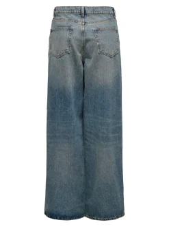 ONLBAXTER Mittlere Taille Weiter Beinschnitt Jeans