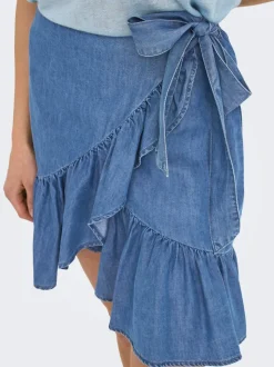 ONLBEA Denim Jeansrock Kurzer Rock