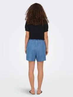 ONLBEA Gerade geschnitten Jeans-Shorts